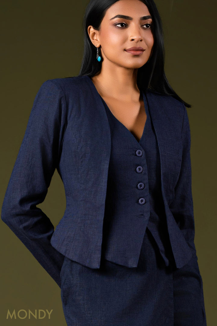 Linen Blazer