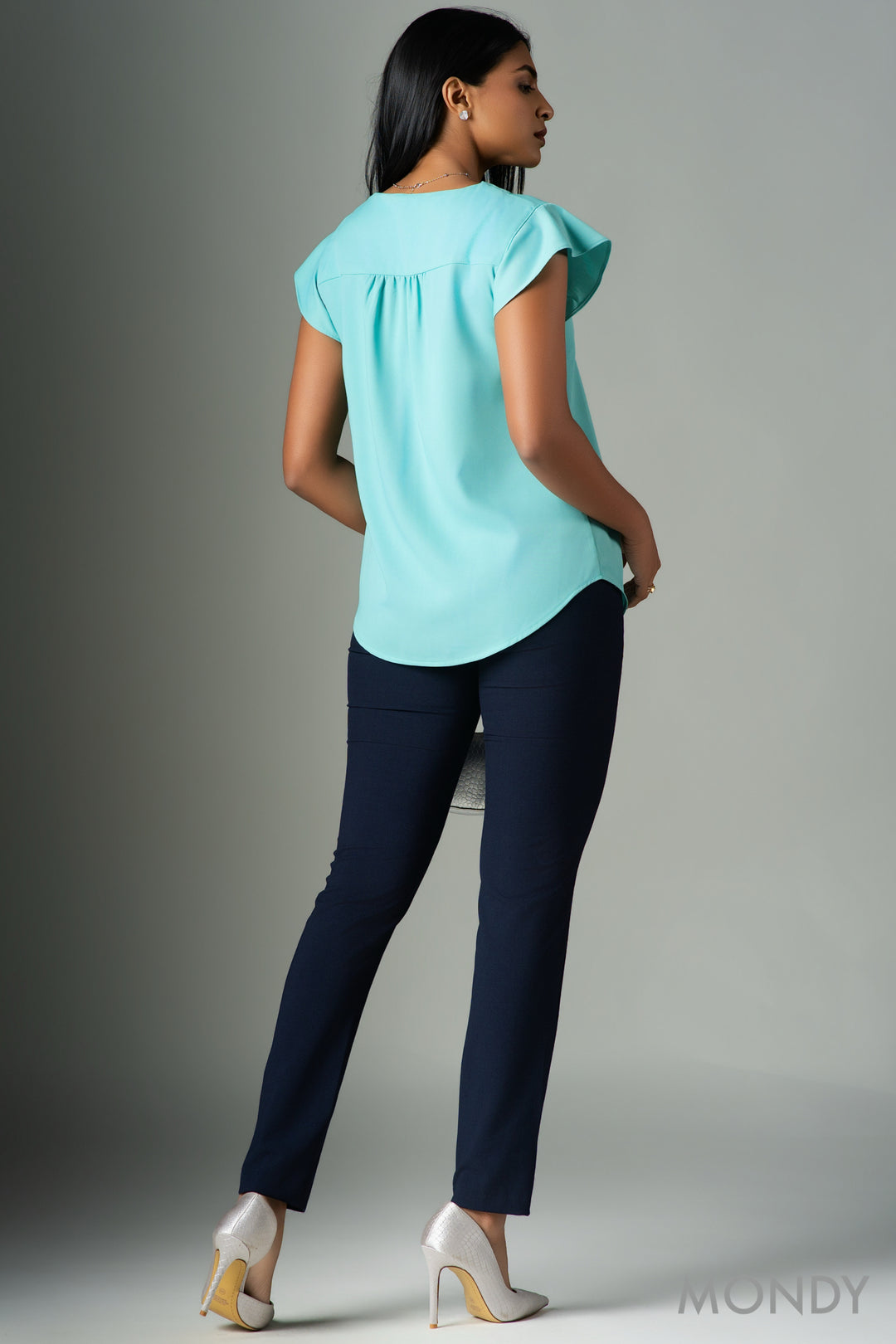 Ruffle Sleeve Top