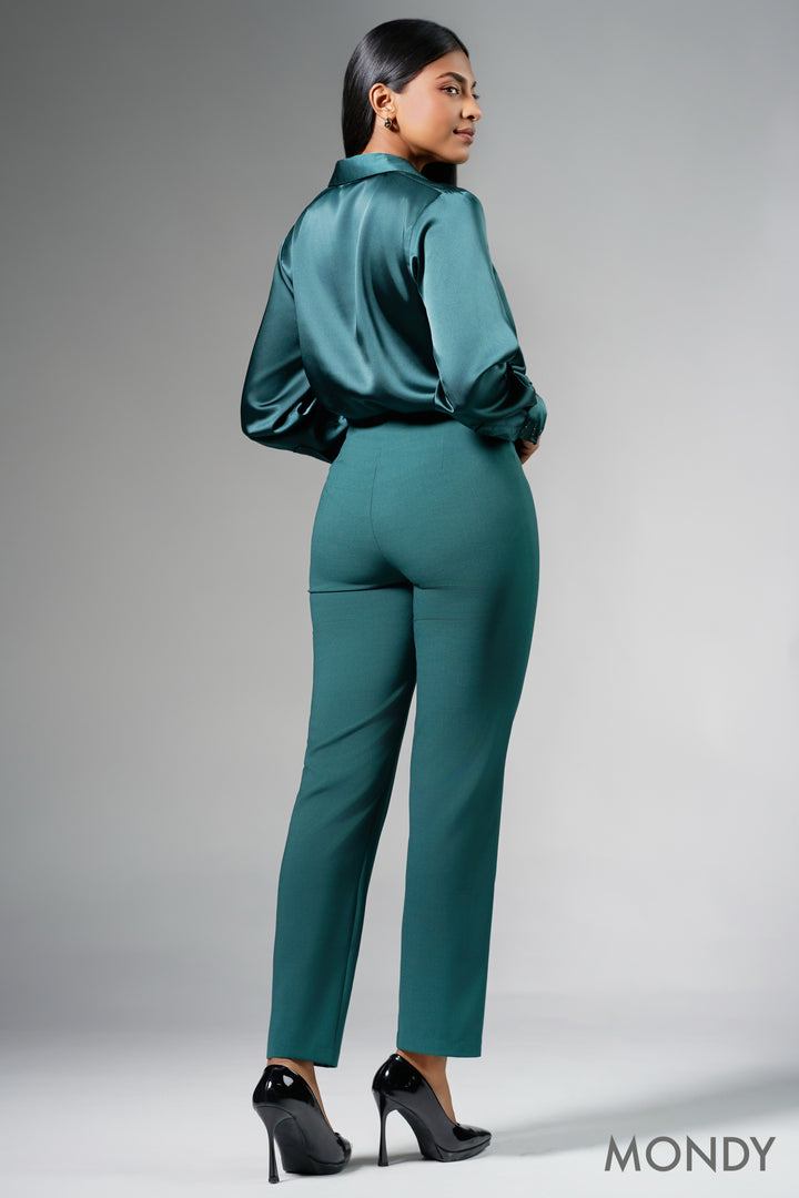Regular Waist Slim Fit Pant