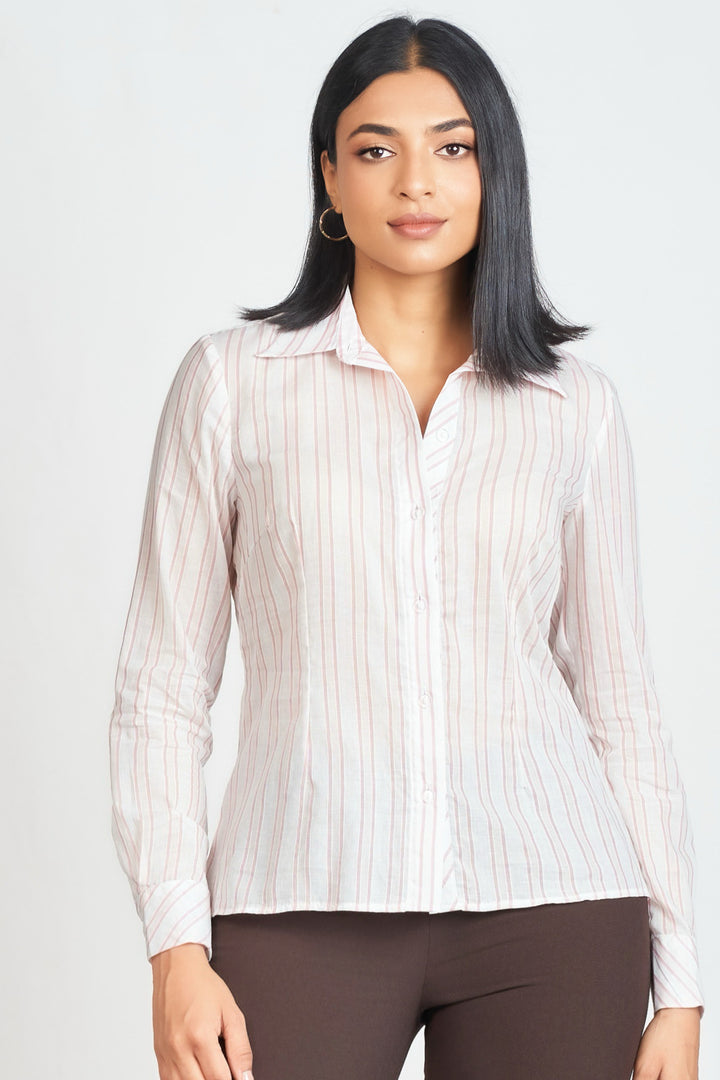Pink Stripe Shirt