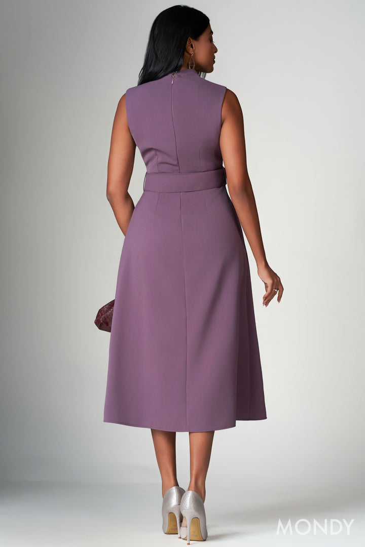Belted Midi Dress