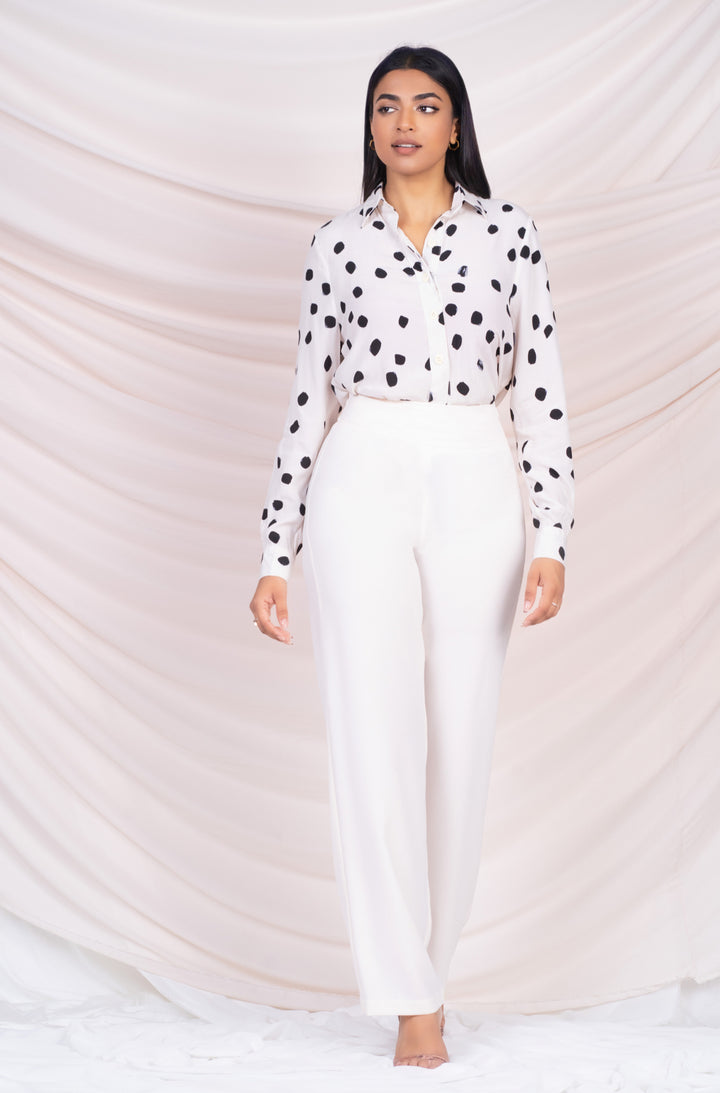 High Waist Wide Leg Pant