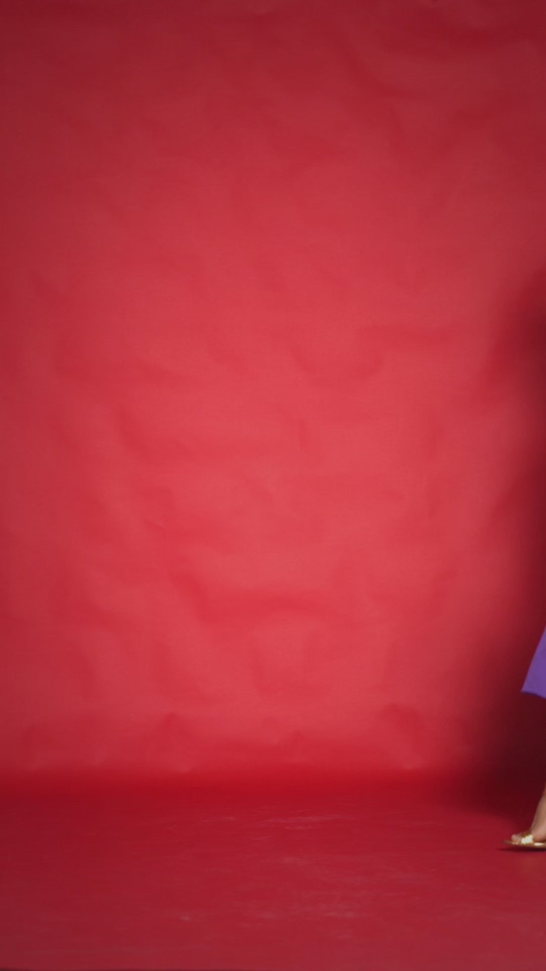 Purple Off Shoulder Dress