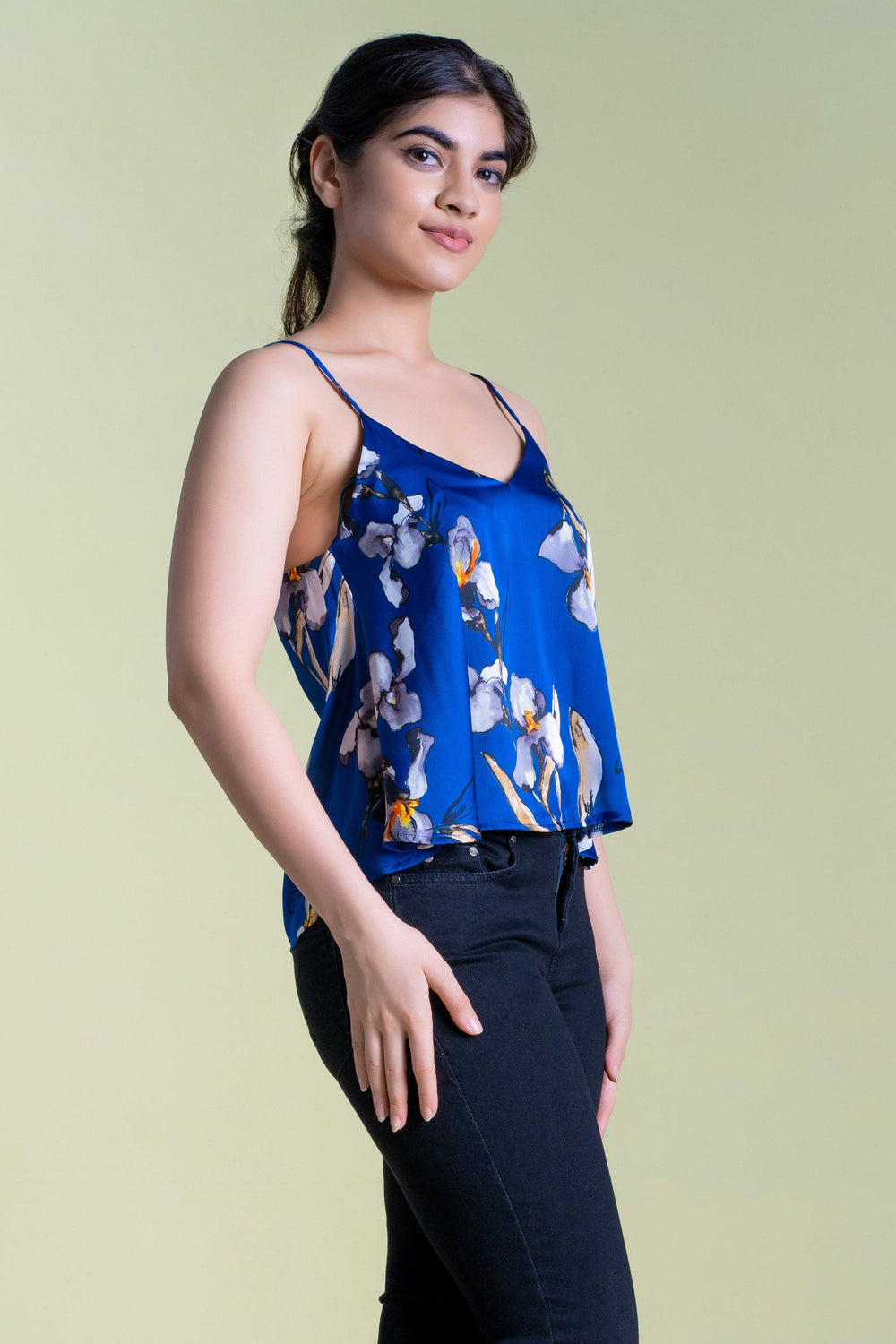 Printed Strappy Top - Regular Fit, Top, Holiday, Holiday Tops, Regular Fit, Sleeveless - MONDY, Sri Lankan women's clothing office wear party dresses jackets pants comfort, style quality