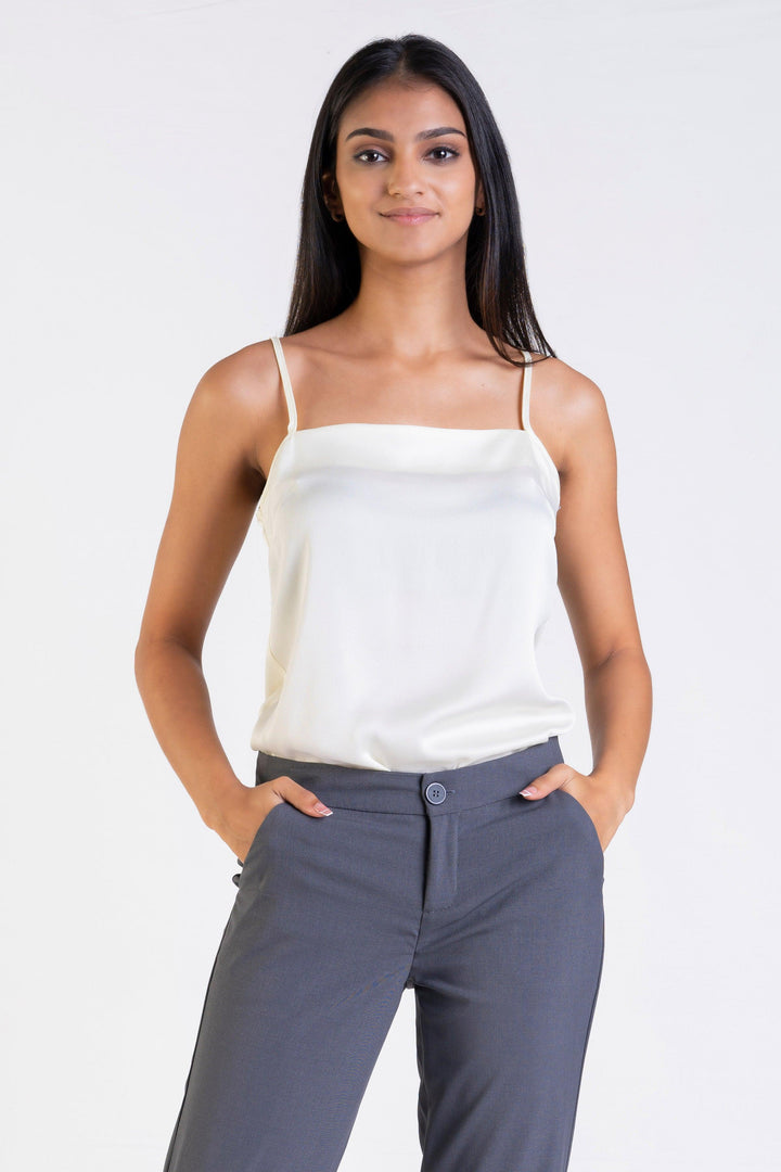 Strappy Square Neck Top - Regular Fit, Top, Holiday, Holiday Tops, Strappy - MONDY, Sri Lankan women's clothing office wear party dresses jackets pants comfort, style quality
