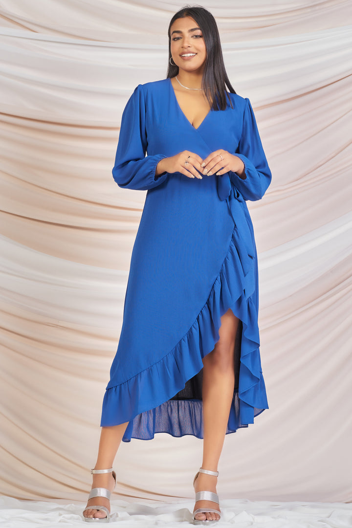 High Low Frill Dress - Regular Fit