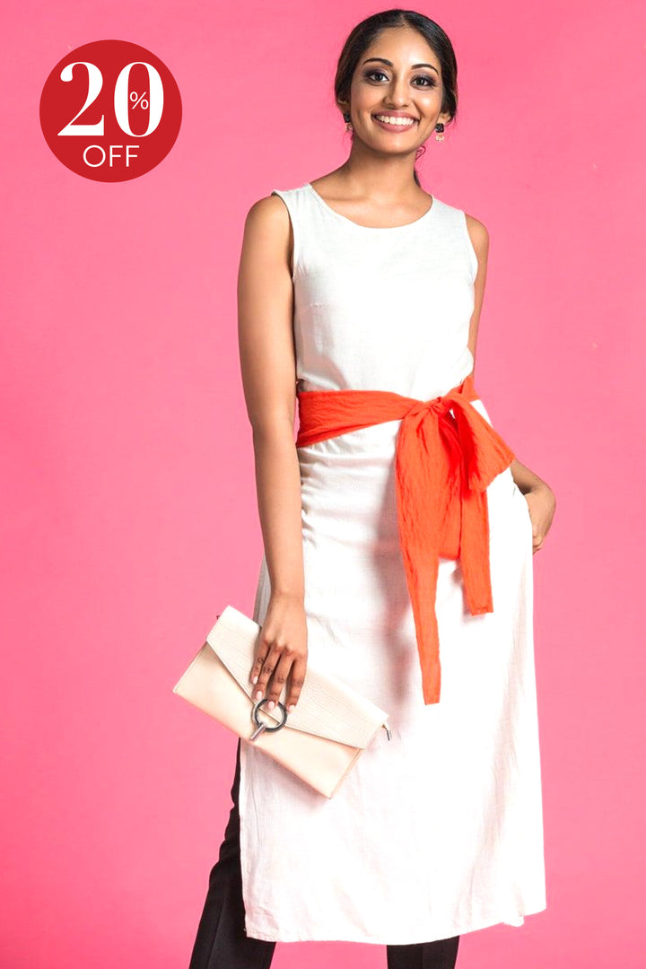 Tie Waist Kurutha Top - Regular Fit